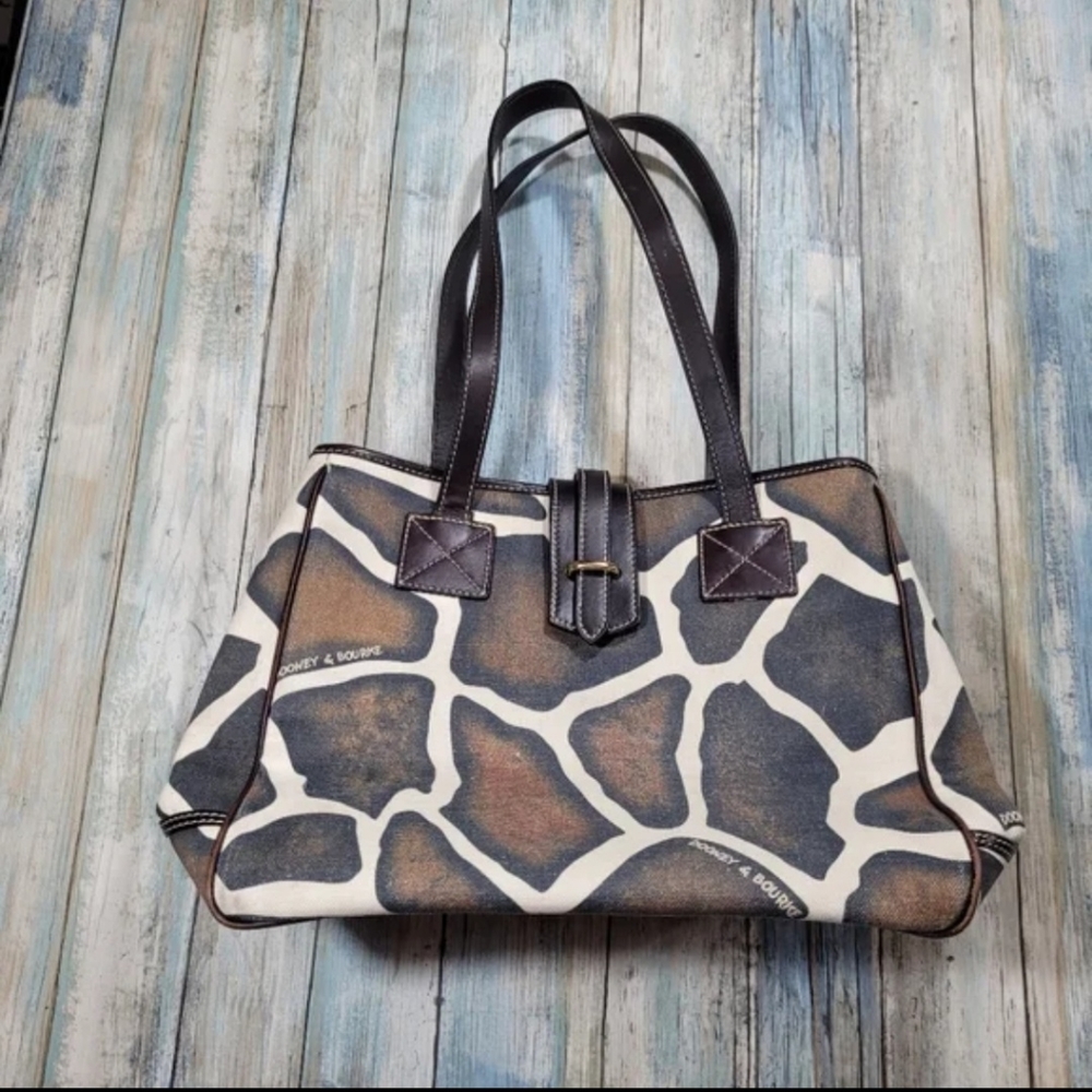 Dooney & Bourke Giraffe Print Purse